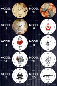 30 Farklı Model Kişiye Özel Saat - Ahşap Kalitesi ve Şık Tasarımlar, Futbol, Bohem, Türk Desenli 30 Farklı Model Kişiye Özel Saat - Ahşap Kalitesi ve Şık Tasarımlar, Futbol, Bohem, Türk Desenli.