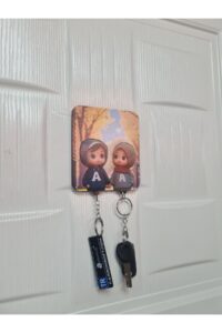 Başörtülü Kadın ve Erkek Figürlü Ahşap Anahtarlık ve Askılık Başörtülü Kadın ve Erkek Figürlü Ahşap Anahtarlık ve Askılık.