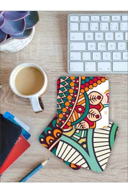 Çeşitli Desenler Bardak Altlığı Ahşap Baskılı Altlık 6'lı Set (9 X9CM) Çeşitli Desenler Bardak Altlığı Ahşap Baskılı Altlık 6'lı Set (9 X9CM).
