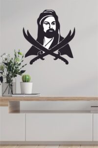 Hz Ali Iki Kılıç Duvar Dekoru Tablo Siyah Ahşap Mdf Hz Ali Iki Kılıç Duvar Dekoru Tablo Siyah Ahşap Mdf.