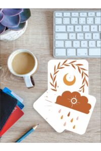 Bohem Göz Bulut Temalı Ahşap Bardak Altlığı Ahşap Baskılı Altlık 6'lı Set (9 X9CM) Bohem Göz Bulut Temalı Ahşap Bardak Altlığı Ahşap Baskılı Altlık 6'lı Set (9 X9CM).