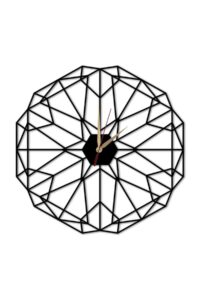 Ahşap Lazer Kesim Geometrik Duvar Saati Ahşap Lazer Kesim Geometrik Duvar Saati.