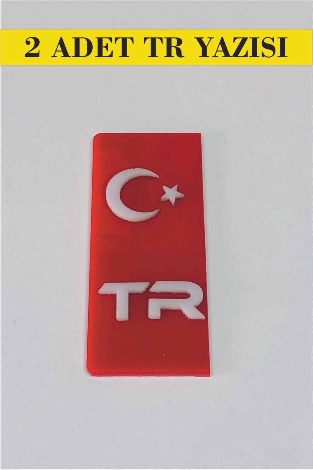Tr Plaka Pleksi sticker.