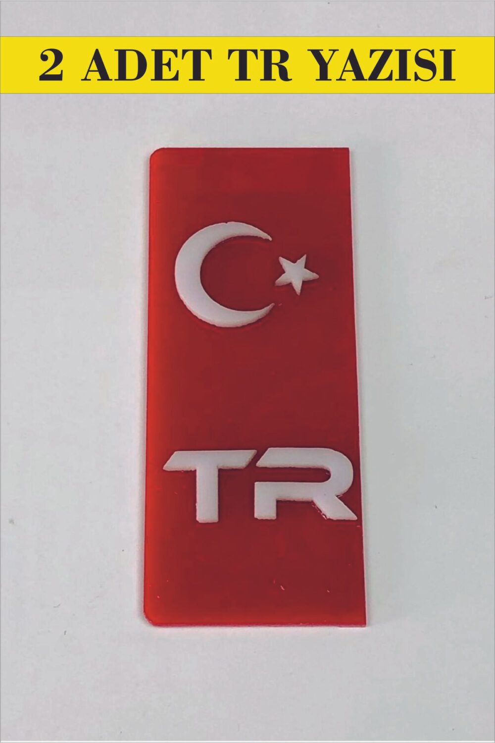 Tr Plaka Pleksi sticker.