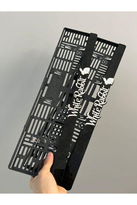 White Rabbit Uyumlu  Temalı Araç Plakalığı - Şık ve Dayanıklı Tasarım White Rabbit Uyumlu  Temalı Araç Plakalığı - Şık ve Dayanıklı Tasarım.