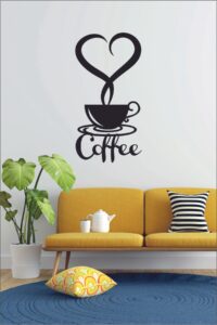 Coffe yazılı duvar dekoru Coffe yazılı duvar dekoru.