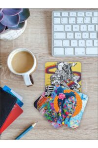 Sanat Kadın Temalı Ahşap Bardak Altlığı Ahşap Baskılı Altlık 6'lı Set (9 X9CM) Sanat Kadın Temalı Ahşap Bardak Altlığı Ahşap Baskılı Altlık 6'lı Set (9 X9CM).