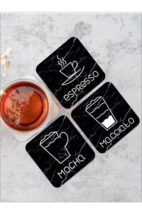 Vintage Kahve Retro 6'lı Ahşap Bardak Altlığı Seti (9 X 9CM) Vintage Kahve Retro 6'lı Ahşap Bardak Altlığı Seti (9 X 9CM).