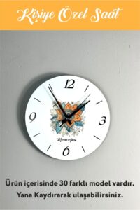 30 Farklı Model Kişiye Özel Saat - Ahşap Kalitesi ve Şık Tasarımlar, Futbol, Bohem, Türk Desenli 30 Farklı Model Kişiye Özel Saat - Ahşap Kalitesi ve Şık Tasarımlar, Futbol, Bohem, Türk Desenli.