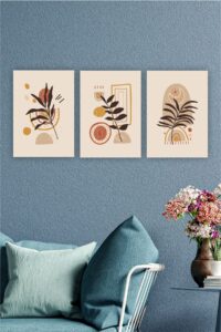 Ahşap Duvar Tablosu 3'lü Tablo Seti Çiçek Duvar Dekorasyonu Ahşap Duvar Tablosu 3'lü Tablo Seti Çiçek Duvar Dekorasyonu.