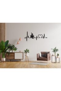 Ahşap Mutfak Duvar Aksesuarı Kalp Ritmi Kahve Kalp Temalı Mdf Duvar Dekoru Ahşap Mutfak Duvar Aksesuarı Kalp Ritmi Kahve Kalp Temalı Mdf Duvar Dekoru.