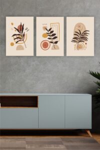 Ahşap Duvar Tablosu 3'lü Tablo Seti Çiçek Duvar Dekorasyonu Ahşap Duvar Tablosu 3'lü Tablo Seti Çiçek Duvar Dekorasyonu.