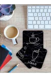 Vintage Kahve Retro 6'lı Ahşap Bardak Altlığı Seti (9 X 9CM) Vintage Kahve Retro 6'lı Ahşap Bardak Altlığı Seti (9 X 9CM).