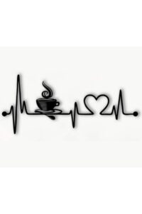 Ahşap Mutfak Duvar Aksesuarı Kalp Ritmi Kahve Kalp Temalı Mdf Duvar Dekoru Ahşap Mutfak Duvar Aksesuarı Kalp Ritmi Kahve Kalp Temalı Mdf Duvar Dekoru.