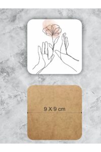 Bohom Kadın Illüstrasyon Temalı Ahşap Bardak Altlığı Ahşap Baskılı Altlık 6'lı Set (9 X9CM) Bohom Kadın Illüstrasyon Temalı Ahşap Bardak Altlığı Ahşap Baskılı Altlık 6'lı Set (9 X9CM).