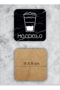 Vintage Kahve Retro 6'lı Ahşap Bardak Altlığı Seti (9 X 9CM) Vintage Kahve Retro 6'lı Ahşap Bardak Altlığı Seti (9 X 9CM).