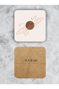 Bohem Fil Temalı Ahşap Bardak Altlığı Ahşap Baskılı Altlık 6'lı Set (9 X9CM) Bohem Fil Temalı Ahşap Bardak Altlığı Ahşap Baskılı Altlık 6'lı Set (9 X9CM).