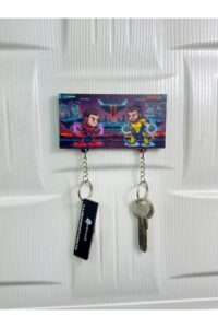 Dreadpull & Wolrane Temalı Ahşap Çift Anahtarlık Dreadpull & Wolrane Temalı Ahşap Çift Anahtarlık.