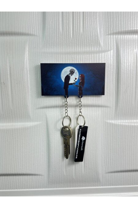 İskelet Aşıkalr Temalı Ahşap Anahtarlık - Aşkın Sembolü İskelet Aşıkalr Temalı Ahşap Anahtarlık - Aşkın Sembolü.