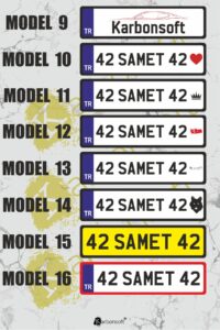 Akülü Araba Plakası | Kişiye Özel Akülü Araba Plakası | Akülü Araba Özel Plaka | Aksesuar (2 Adet) Akülü Araba Plakası | Kişiye Özel Akülü Araba Plakası | Akülü Araba Özel Plaka | Aksesuar (2 Adet).