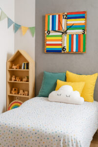 Montessori Ahşap Çubuklu Eğitici Duvar Saati – Sessiz Mekanizmalı Montessori Ahşap Çubuklu Eğitici Duvar Saati – Sessiz Mekanizmalı.